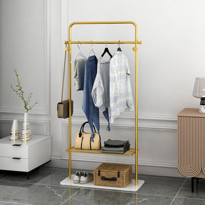 Nordic floor-standing coat rack