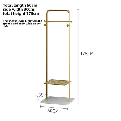 Nordic floor-standing coat rack