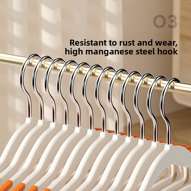Stainless steel non-stretch hanging rack
