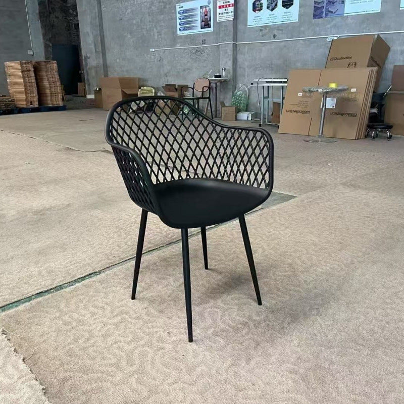 Hollow Backrest Dining Chair