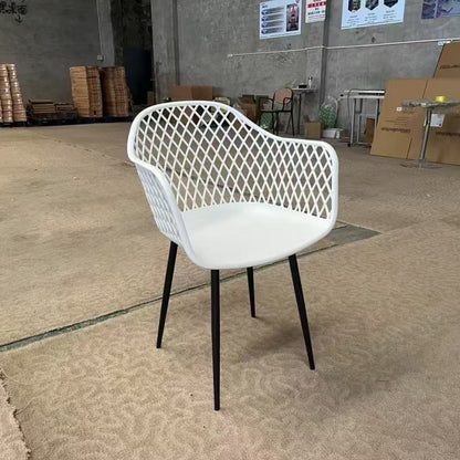 Hollow Backrest Dining Chair